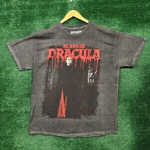 Scars of Dracula Horror Movie Poster T-Shirt Size Large